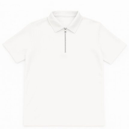 Texture Zip Line t-shirt